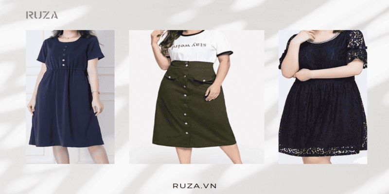 Mua đầm dành cho người mập