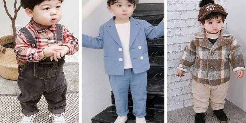 Thời trang mùa đông cho bé trai