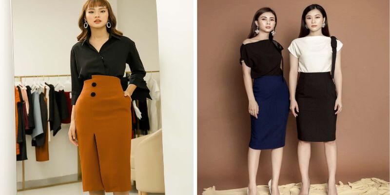 Mặc chân váy bút chì đẹp như Sao